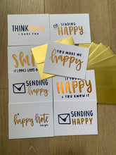 Load image into Gallery viewer, *NEW* Happy Notes Notecards (8-Pack)
