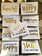 Load image into Gallery viewer, &#39;Happy Notes&#39; Mini Insert Cards (8-pack)