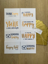 Load image into Gallery viewer, *NEW* Happy Notes Notecards (8-Pack)