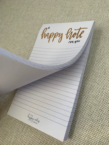 *NEW* A Happy Note for You Notepad